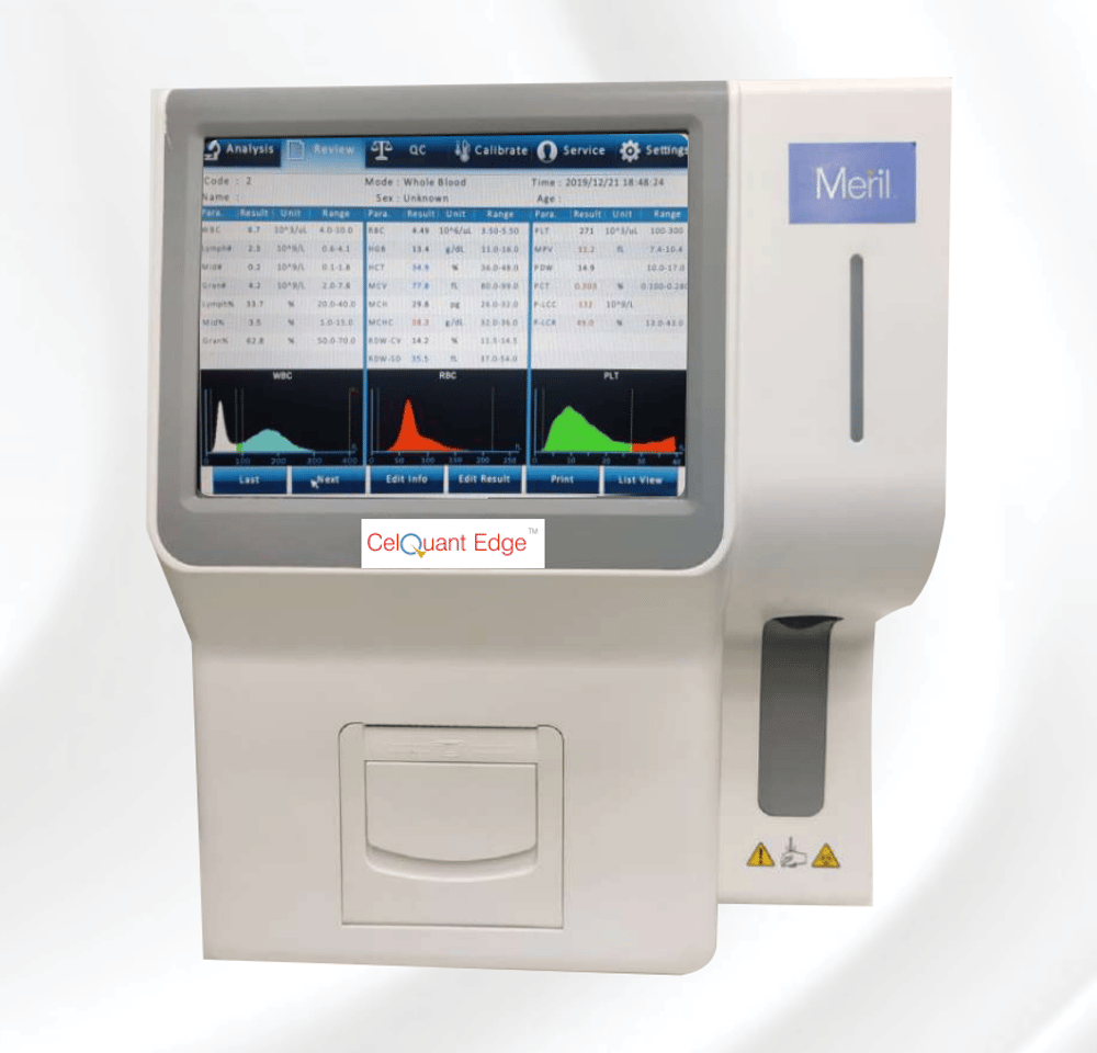 CelQuant Edge - Analyseur d'hématologie - 3-part Haematology Analyser